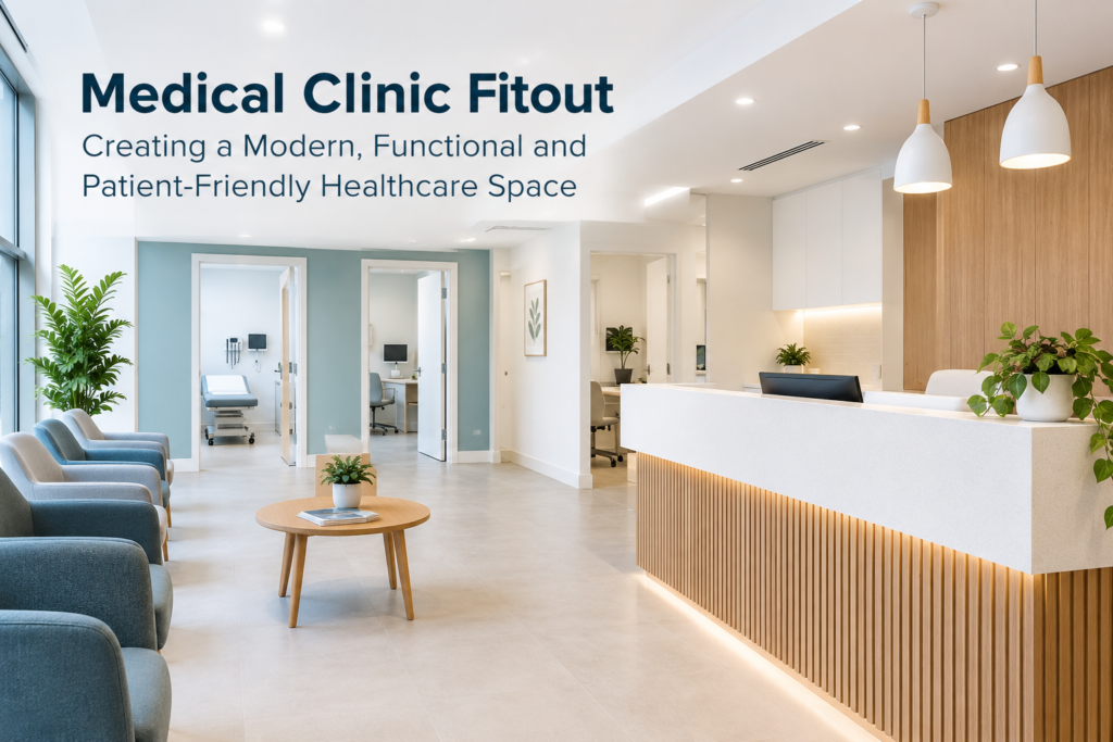 Medical Clinic Fitout | Creating a Modern, Functional and Patient-Friendly Healthcare Space